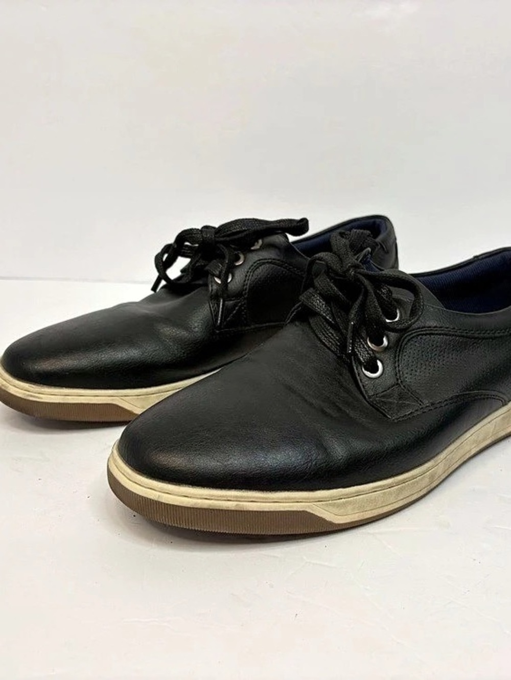 Jousen Milan Men's Dress Sneakers Black US 8